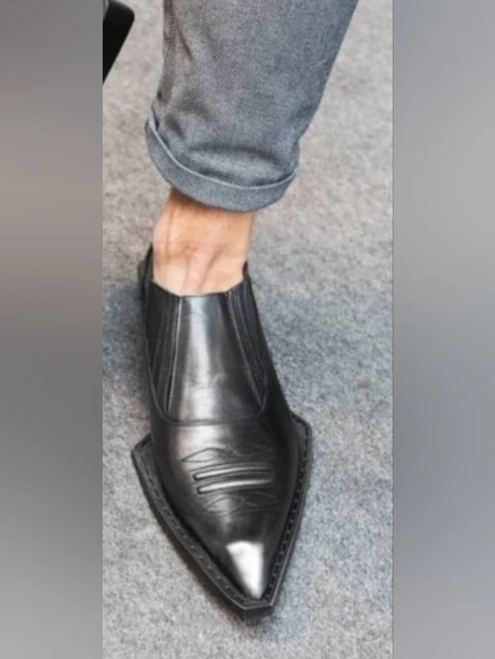 John Fluevog swordfish distinctive